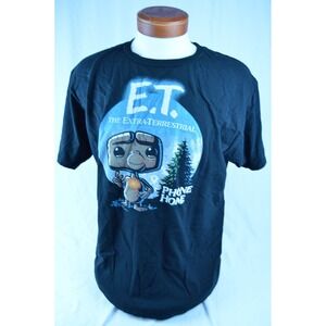 E.T. Funko Pop Black T- Shirt - Size XL